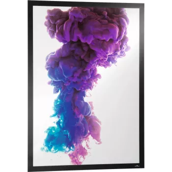 DURABLE DURAFRAME® POSTER A1 Silber selbstklebender magnetischer Info-Rahmen, 880 x 635 mm, für 841 x 594 mm Poster 505501