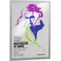 DURABLE DURAFRAME POSTER A2 Silber selbstklebender Informationsrahmen 505323