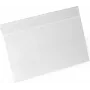 DURABLE HARD COVER A4 Querformat Identifikationstasche mit Faltung, Transparent 116319