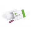 DURABLE Magnetisches Namensschild 90 x 54 mm, Klar, 25 pro Packung 811719