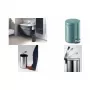 DURABLE Metall-Tretabfalleimer rund 5 L silber 341058