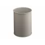 DURABLE Metall-Abfalleimer 15L Rund Schwarz 330110