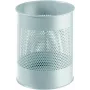 DURABLE Metall-Abfalleimer 15L rund perforiert schwarz 331010