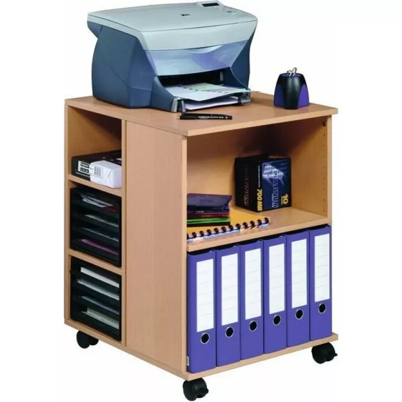 DURABLE Multifunktionswagen offen 528x748x592mm Buche