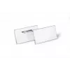 DURABLE Namensschild 40x75 mm mit Nadelbefestigung, 100 Stück 800119