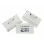 DURABLE Namensschild 40x75 mm mit Nadelbefestigung, 100 Stück 800119