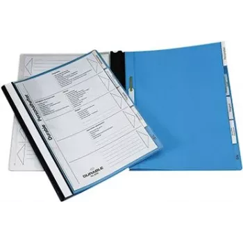 DURABLE Personal Aktenordner mit Hängeschiene A4 Blau (5er-Pack) 255506