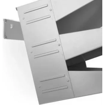 DURABLE Sortierreck 3-Etagen A4 Dokumenten-Sortierablage Schwarz 335901