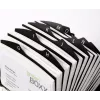 DURABLE VISIFIX® Dreh-Karteikartenbox, 500 Karten Fassungsvermögen, A-Z Register, Schwarz 248123