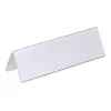 DURABLE VISIFIX® Tischnamensschild Tischaufsteller 61/122x210 mm, Transparent PVC, 25er-Pack (805219)