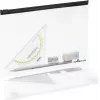 DURABLE ZIP BAG A5 Transparente Dokumententasche mit Reißverschluss, 5er-Pack 248001
