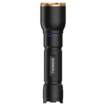 Duracell DF1500R Taschenlampe Schwarz 1500 Lumen