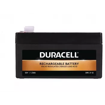 Duracell DR1.3-12 12V 1.3Ah VRLA Batterie – Wartungsfreie AGM wiederaufladbar