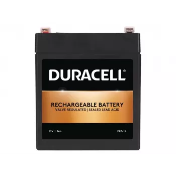 Duracell DR5-12 12V 5Ah VRLA Akku – verschlossene Blei-Säure-Batterie, AGM, wartungsfrei