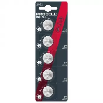 DURACELL Procell CR2032 3V Lithium-Knopfzelle (5er-Blister)