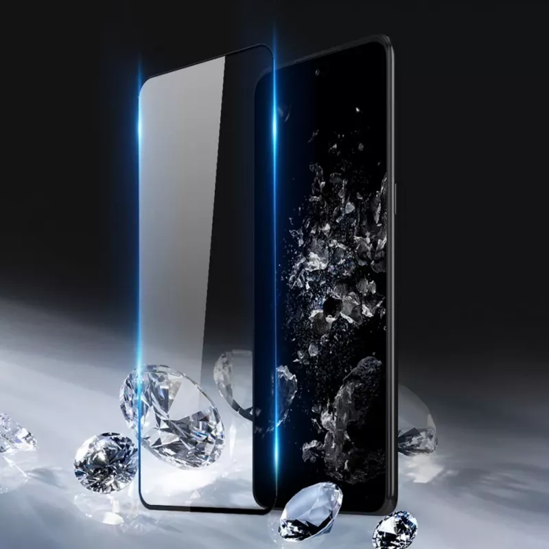 Dux Ducis 9D Tempered Glass Screen Protector für OnePlus 10T / OnePlus Ace Pro 9H mit schwarzem Rahmen