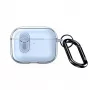 Dux Ducis Apple AirPods Pro 3 PECL Series PC+TPU Cover with Hook Blau