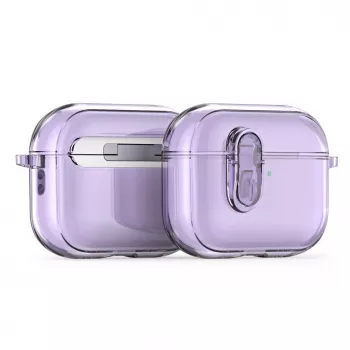 Dux Ducis Apple AirPods Pro 3 PECL Series PC+TPU Cover mit Haken Lila