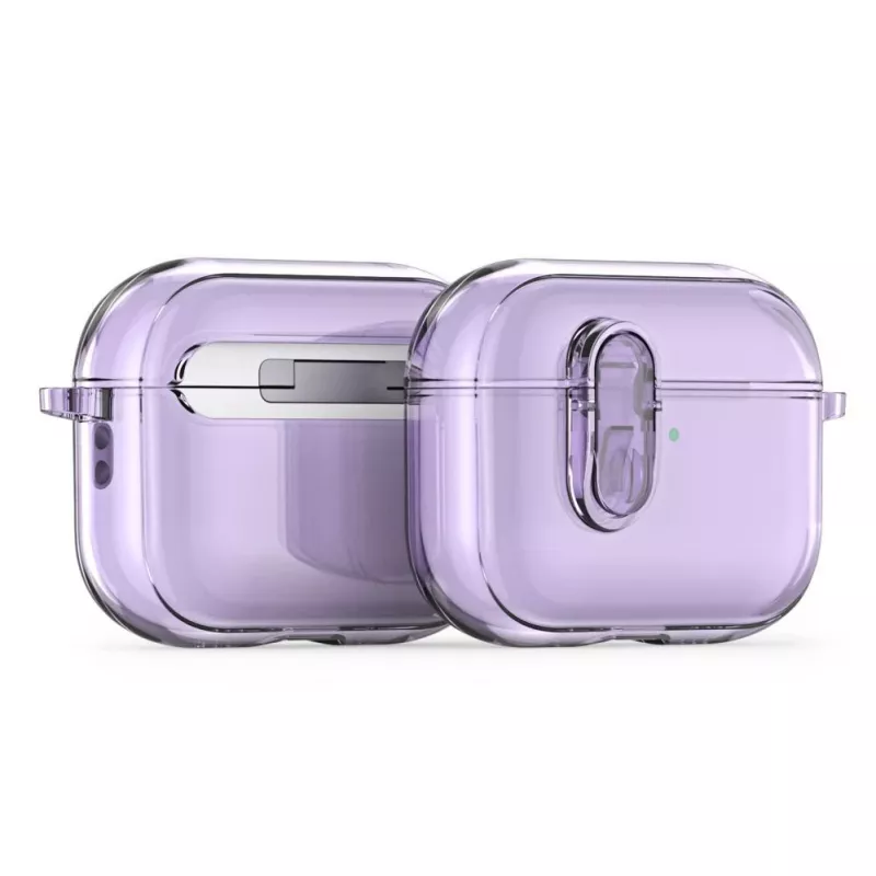 Dux Ducis Apple AirPods Pro 3 PECL Series PC+TPU Cover mit Haken Lila