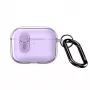 Dux Ducis Apple AirPods Pro 3 PECL Series PC+TPU Cover mit Haken Lila