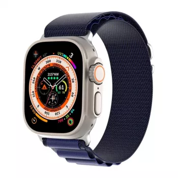 Dux Ducis Apple Buckle Sport Band für Apple Watch 42/44/45/46/49MM Navy