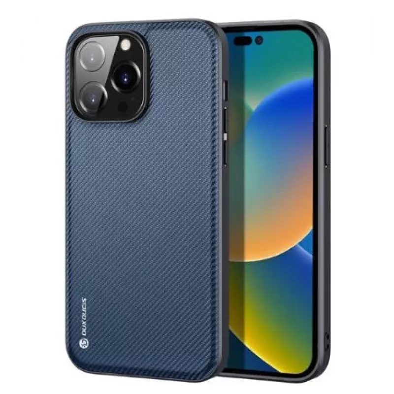 Dux Ducis Apple iPhone 14 Pro Fino Case Cover Blau