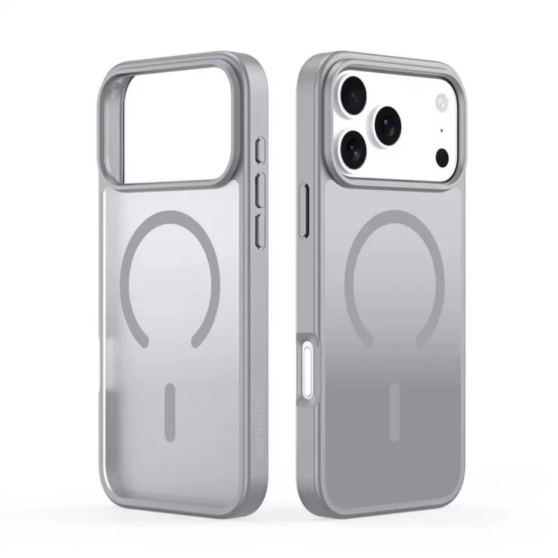 Dux Ducis Apple iPhone 17 Pro Max YIND PC+TPU Case mit MagSafe Grau