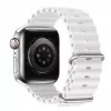 Dux Ducis Apple Silikon Armband für Apple Watch 42/44/45/46/49MM Weiß