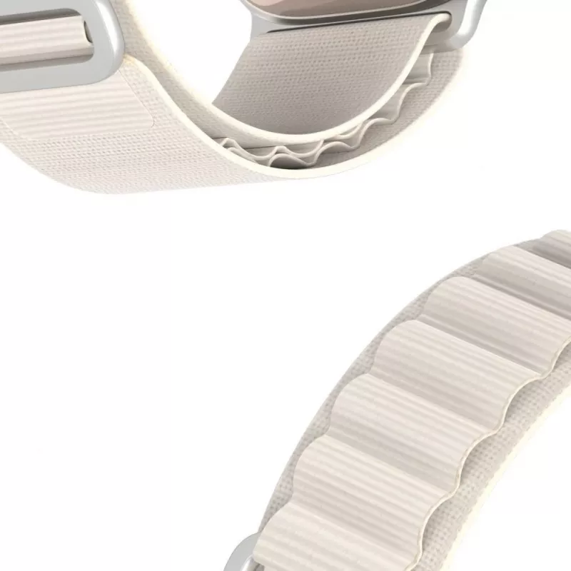 Dux Ducis Apple Sport Buckle Strap für Apple Watch 42/44/45/46/49mm Starlight