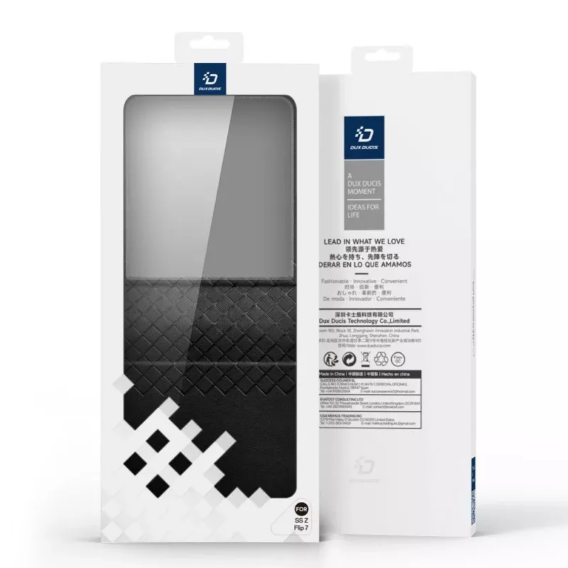 DUX DUCIS Bril Case für Samsung Galaxy Z Flip7 5G - Schwarz