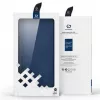 Dux Ducis Bril Series Flip Wallet Case für Samsung Galaxy Z Fold4, Dunkelblau