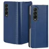 Dux Ducis Bril Series Flip Wallet Case für Samsung Galaxy Z Fold4, Dunkelblau