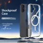 DUX DUCIS Clin Mag Case für iPhone 16, Transparent, MagSafe-kompatibel