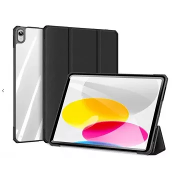 Dux Ducis Copa Case für iPad 10,9 inch 2022 (10. Gen.) Smart Cover Stand Schwarz