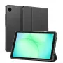 Dux Ducis Domo Series Tri-fold Stand PU Leather Tablet Cover für Samsung Galaxy Tab A9 / Tab A11, Schwarz