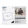 Dux Ducis Domo Series Tri-fold Stand PU Leather Tablet Cover für Samsung Galaxy Tab A9 / Tab A11, Blau