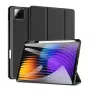 Dux Ducis Domo Series Tri-fold Stand PU Leather Tablet Cover für Xiaomi Redmi Pad 7/7 Pro, Schwarz