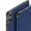 Dux Ducis Domo Series Tri-fold Stand PU Leather Tablet Cover für Xiaomi Redmi Pad 2 Pro, Blau