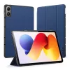 Dux Ducis Domo Series Tri-fold Stand PU Leather Tablet Cover für Xiaomi Redmi Pad 2 Pro, Blau