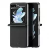Dux Ducis Galaxy Z Flip5 5G Flip Leather Case Wallet Black