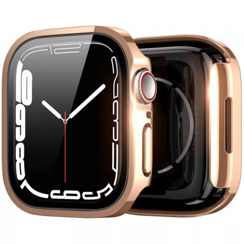 Dux Ducis Hamo Apple Watch Series 7/8/9 Case (PC) 45mm Rose Gold