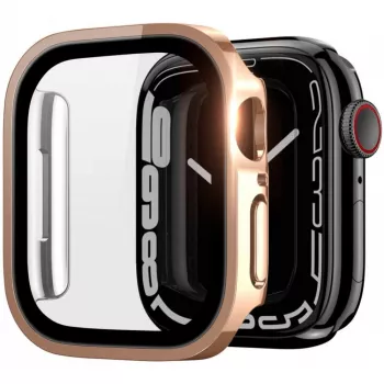 Dux Ducis Hamo Apple Watch Series 7/8/9 Case (PC) 45mm Rose Gold
