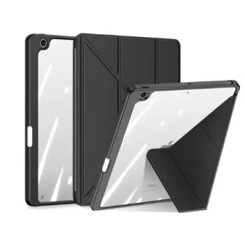 Dux Ducis Magi Case für iPad 10.9 2022 (10. Generation) Cover mit Stifthalter Smart Cover Stand Schwarz