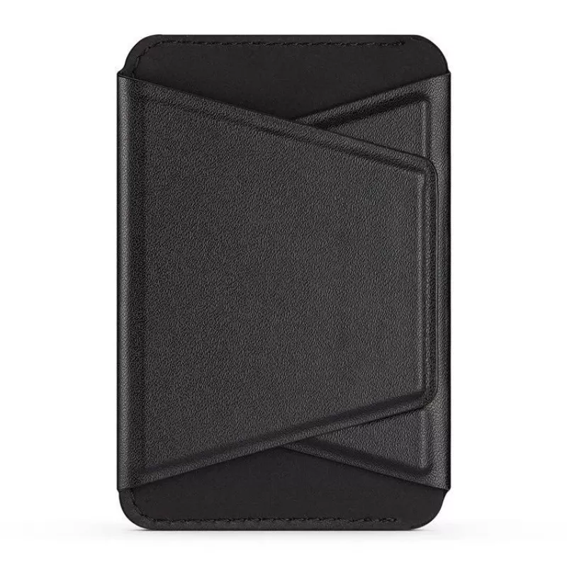 Dux Ducis Magnetic PU Leather Wallet Stand Case für Apple iPhone 13 Pro Max - Schwarz