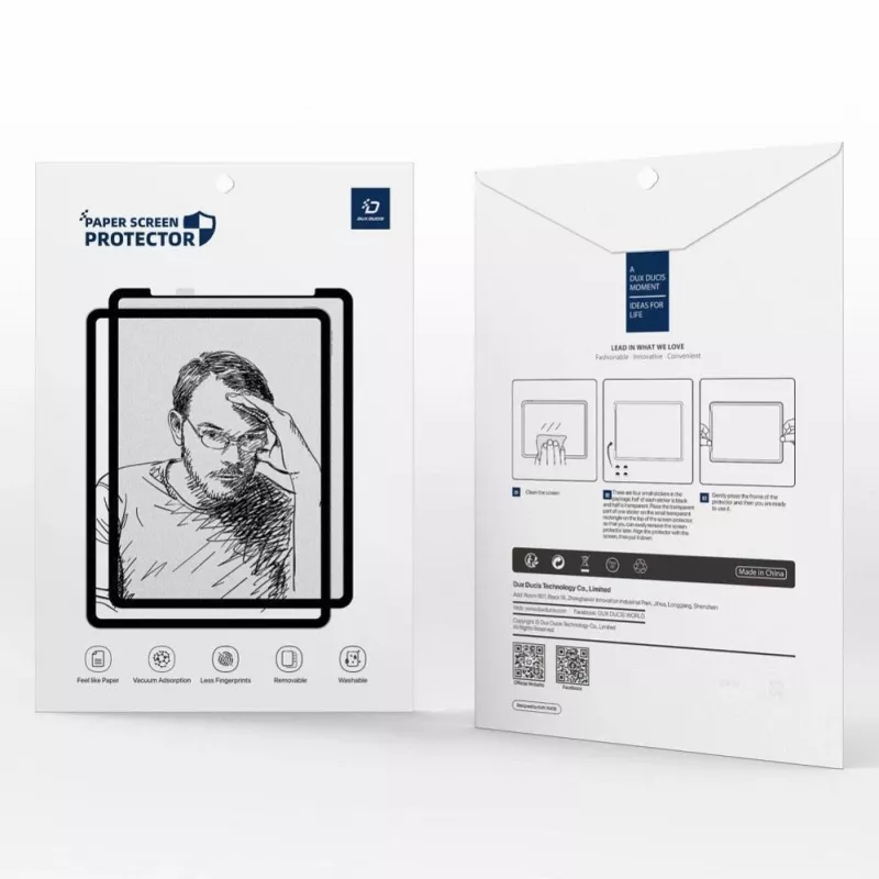 Dux Ducis NAAD Paper Like Displayschutzfolie für Samsung Galaxy Tab S9 (11 Zoll) - Mattes PET-Film