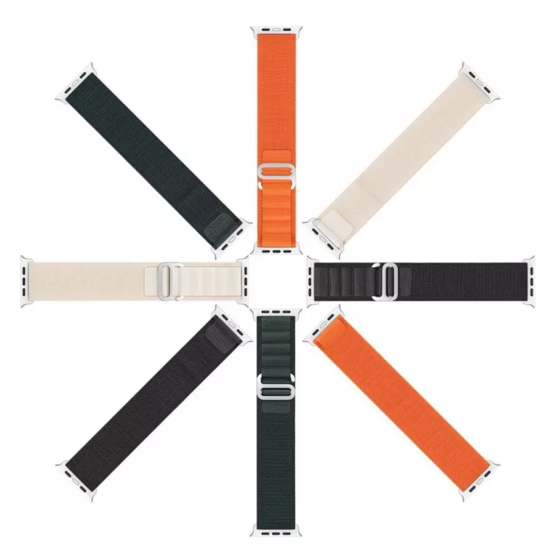 Dux Ducis Nylon Strap für Apple Watch 42/44/45/49 mm Orange