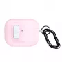 Dux Ducis PECQ Series PC+TPU Cover mit Haken für Apple AirPods Pro (2. Gen.) Weiß Pink