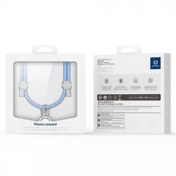 DUX DUCIS Plaz Cross-Body Phone Strap Light Blue