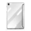 Dux Ducis Samsung Galaxy Tab A9 Plus TPU+PC+Leder Klarsichthülle Hellgrün
