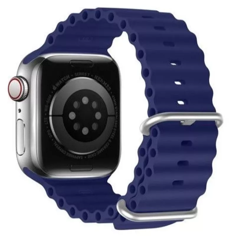 Dux Ducis Silicone Sport Band für Apple Watch 45/44/42mm - Navy Blue